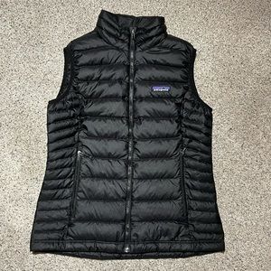 Patagonia Black Down Sweater Vest small